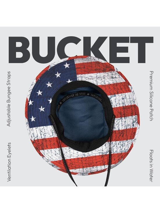 Adventure-Ready Bucket Hat | UV 50+ Sun Protection | Adjustable Fit main image 6